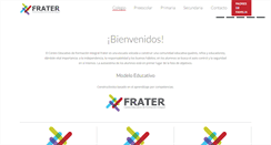 Desktop Screenshot of frater.edu.mx